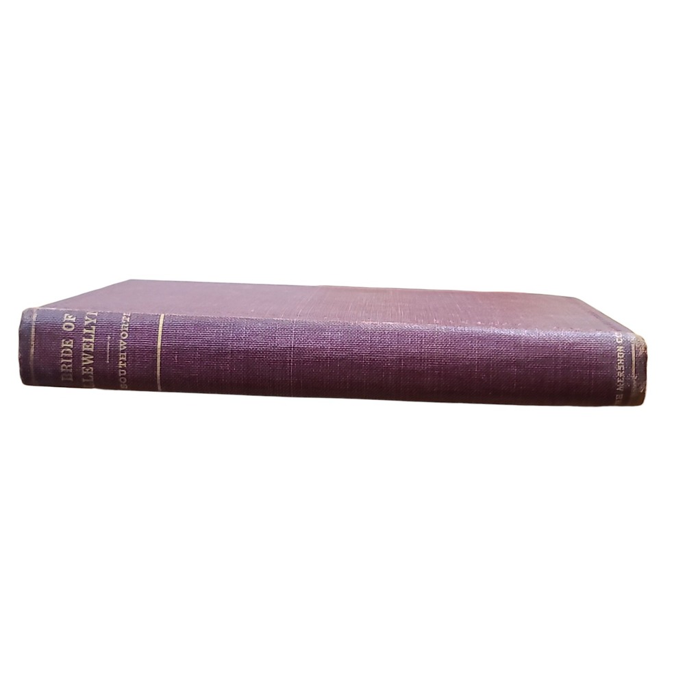 The Bride of Llewellyn Antique Book, E.D.E.N. Southworth, Historical Romance